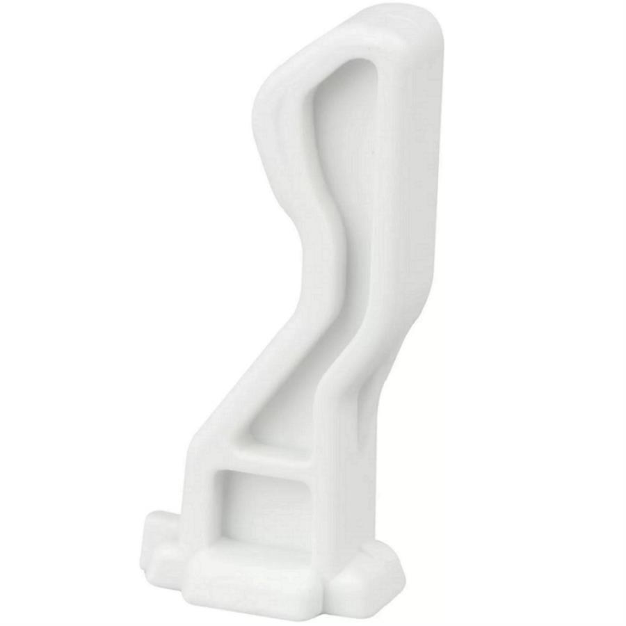 картинка Bosch 00605358 замок (доводчик) пластиковый (белый) для дверцы отдельностоящих холодильников  от магазина Интерком-НН