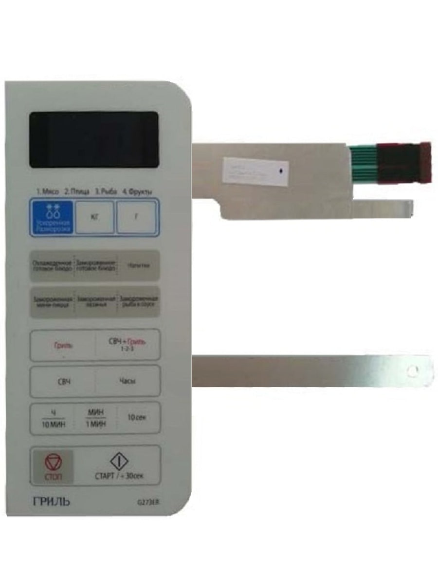 картинка Samsung DE34-00309D Сенсорная панель для СВЧ микроволновой печи G273ER от магазина Интерком-НН