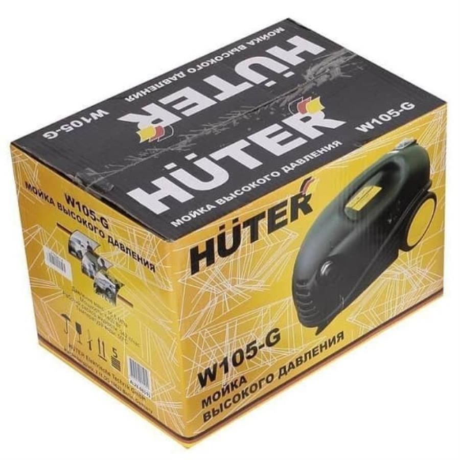 картинка Huter W105-G Мойка высокого давления 105 Бар, 1400 Вт, 342 л/ч от магазина Интерком-НН