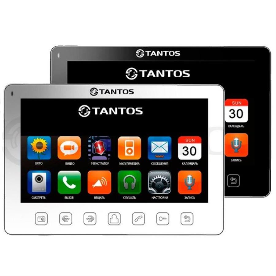 картинка Tantos Prime Slim Монитор домофона (Black)  от магазина Интерком-НН