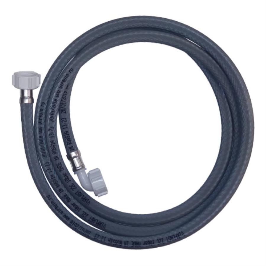 картинка Наливной шланг для стиральных машин (гайка-гайка,угловой) 2,5м. от магазина Интерком-НН