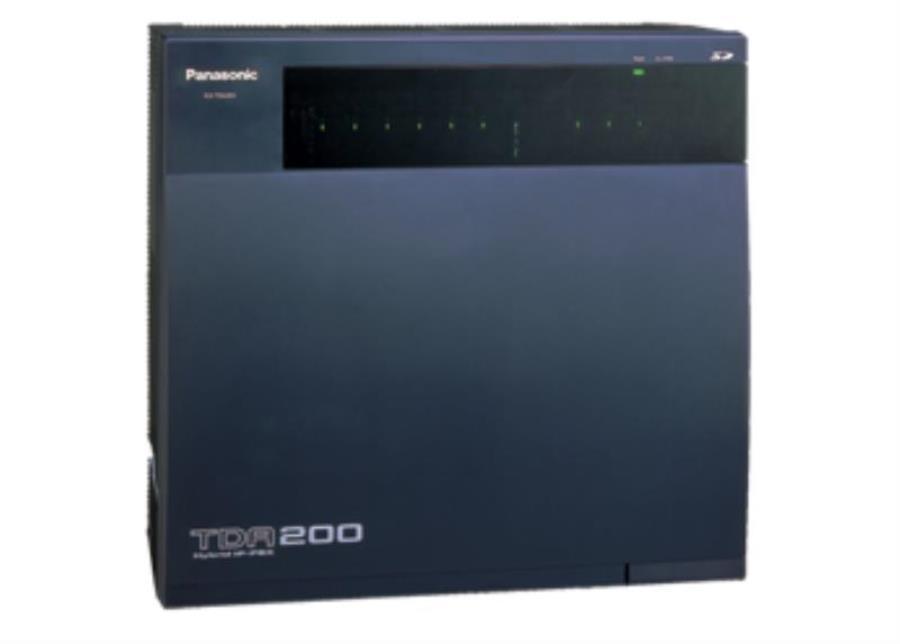 картинка Panasonic KX-TDA200-RB АТС  Базовый блок до 128 внешних линий, до 256 внутренних линий Б/У от магазина Интерком-НН