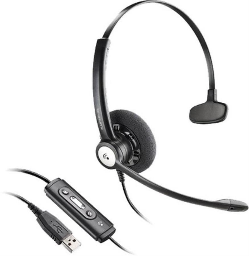 картинка PL-C610M Профессиональная гарнитура Plantronics BlackWire USB  от магазина Интерком-НН
