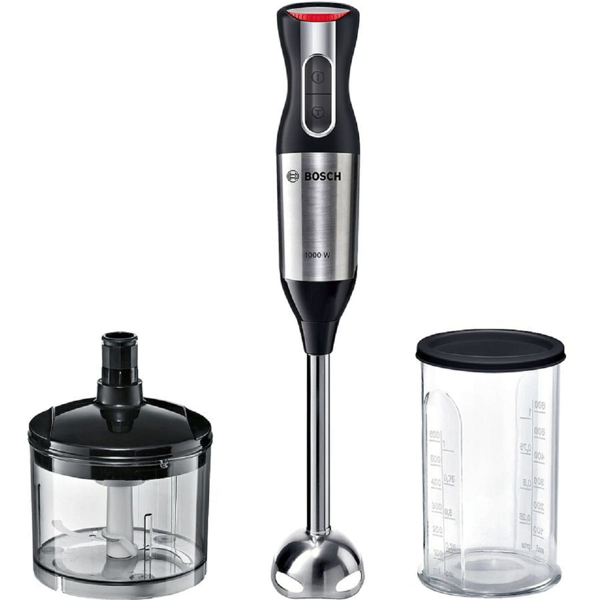 картинка Bosch MS6CM6120 блендер погружной 1000Вт, черный/нержавеющая сталь  от магазина Интерком-НН