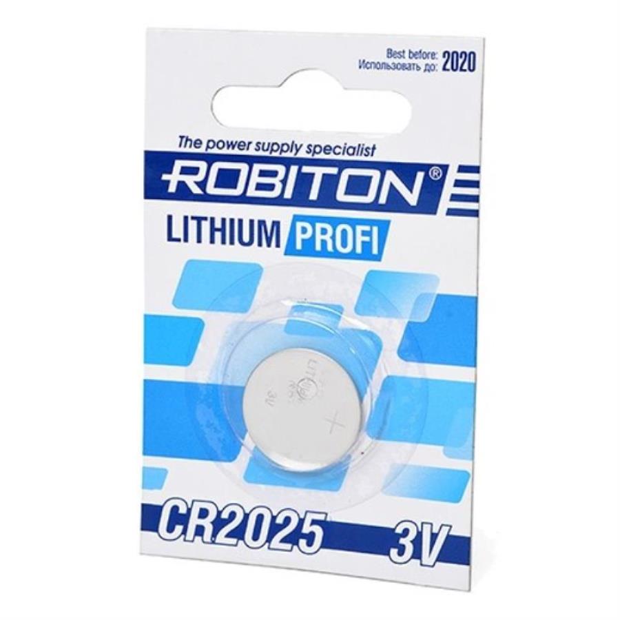 картинка Robiton R-CR2025-BL1 Элемент питания (батарейка) CR2025 от магазина Интерком-НН