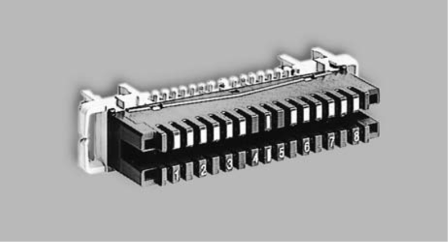 картинка 6089 1 126-00 Плинт LSA PROFIL 2/10 с нормально разомкнутыми контактами.  от магазина Интерком-НН