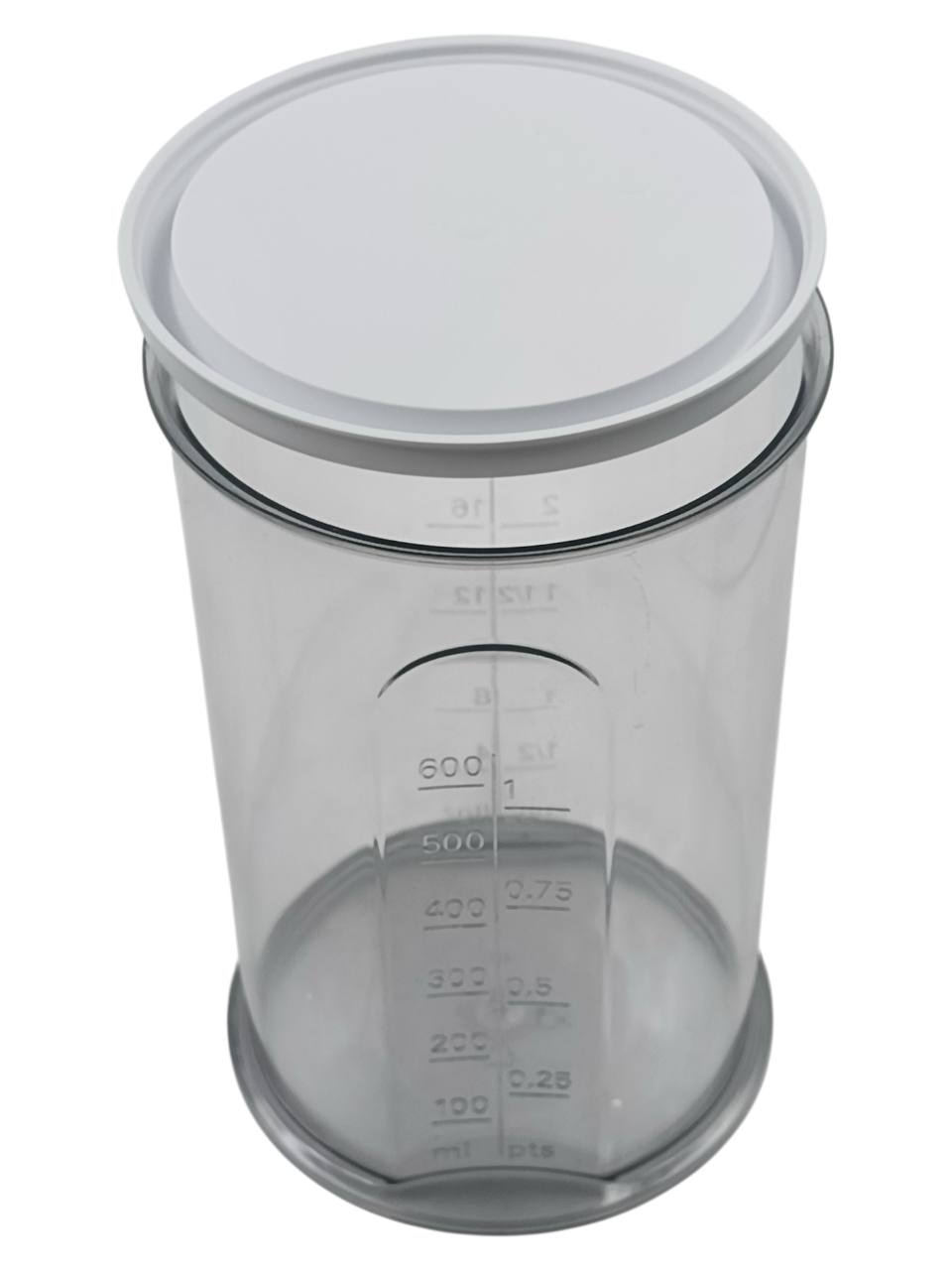 картинка Bosch MFQ3550-MSK Мерный стакан с белой крышкой для блендера MFQ3550 от магазина Интерком-НН