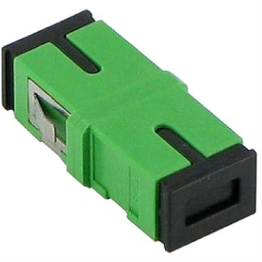 картинка Адаптер оптический SC/APC-SC/APC SM simplex проходной без фланца от магазина Интерком-НН