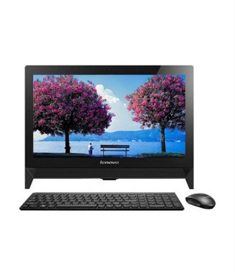 картинка Моноблок LENOVO C20-00, Intel Celeron N3050, 2Гб, 500Гб, Intel HD Graphics, Free DOS, черный от магазина Интерком-НН
