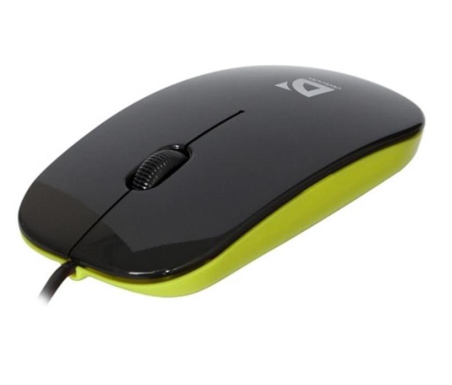 картинка Defender NetSprinter (52446) MM-440 Мышь проводная, 3 кнопки, черно-зеленая от магазина Интерком-НН