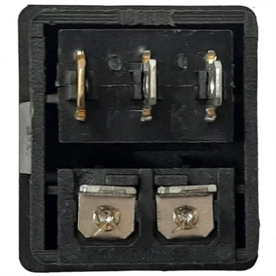 картинка Сетевой разъем с выключателем 314(18), 3 контакта для электроинструмента  от магазина Интерком-НН