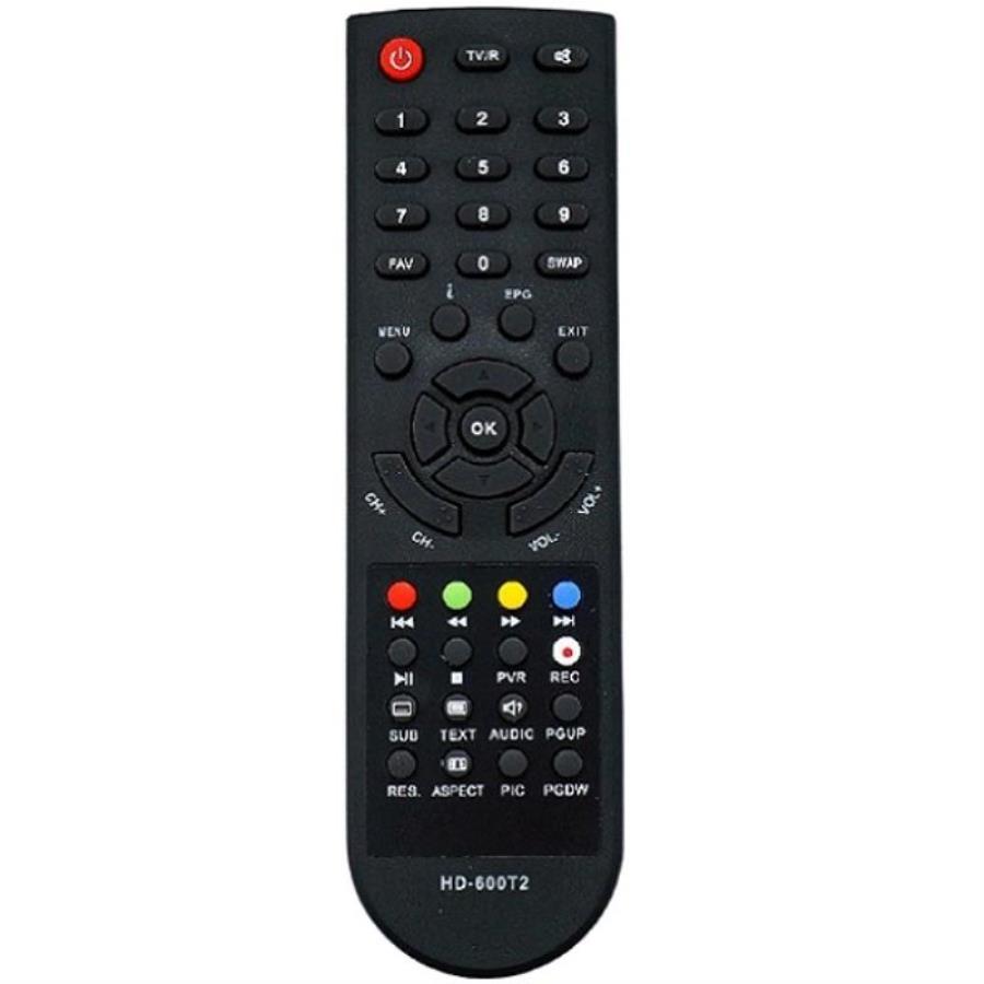 картинка Huayu HD-600T2 (17197) пульт дистанционного управления (ПДУ) для цифровой приставки DiVisat DVS от магазина Интерком-НН