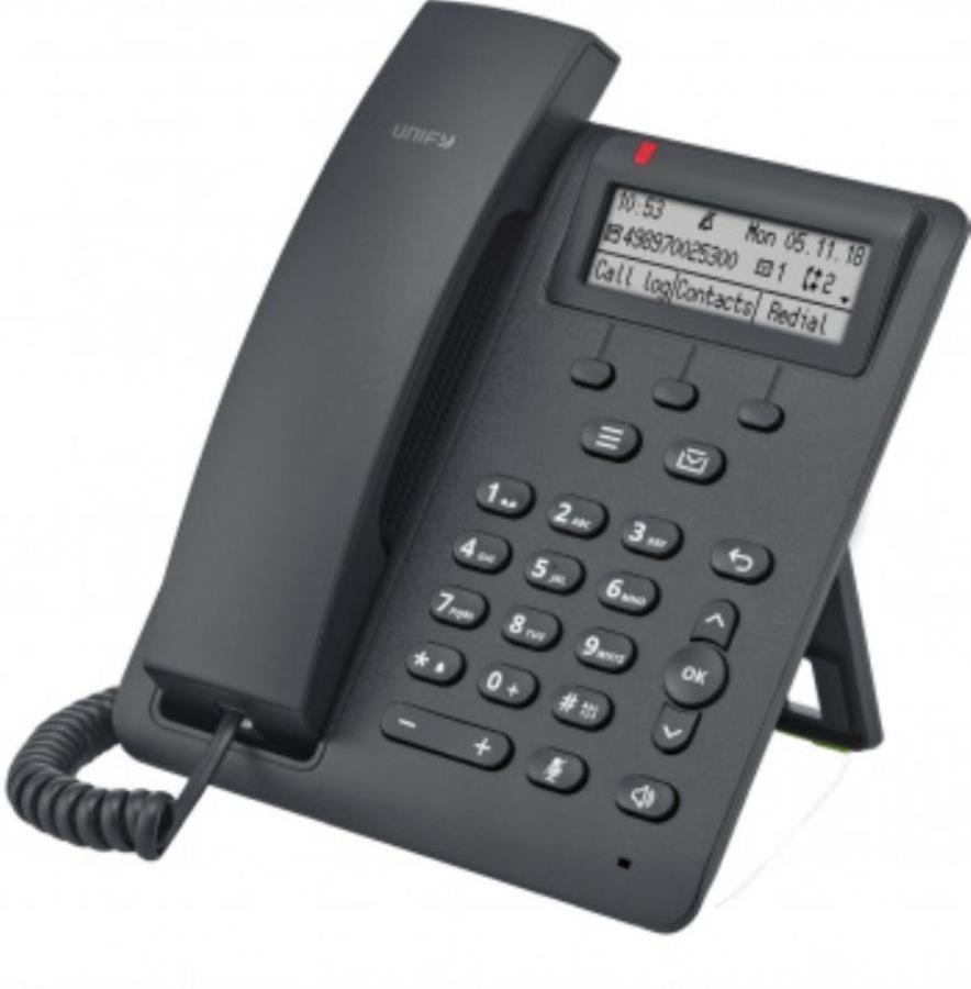 картинка Телефон SIP Unify OpenScape CP100 черный (L30250-F600-C434) от магазина Интерком-НН