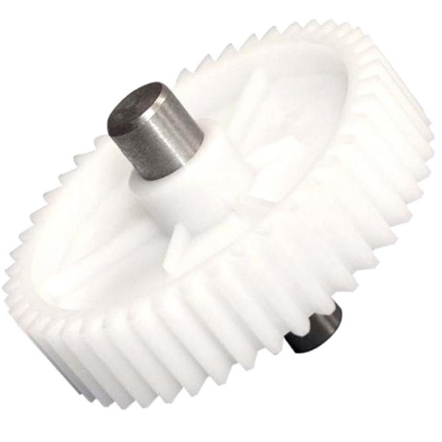 картинка Шестерня большая с валом D=82/13мм, H=59мм, 46 прямых зубьев для мясорубки Умелица, Дива, Ротор от магазина Интерком-НН