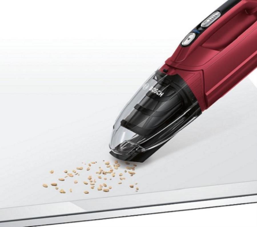 картинка Bosch BBH21630R Беспроводной пылесос Readyy'y 16.8V 2 в 1, цвет красный металлик от магазина Интерком-НН