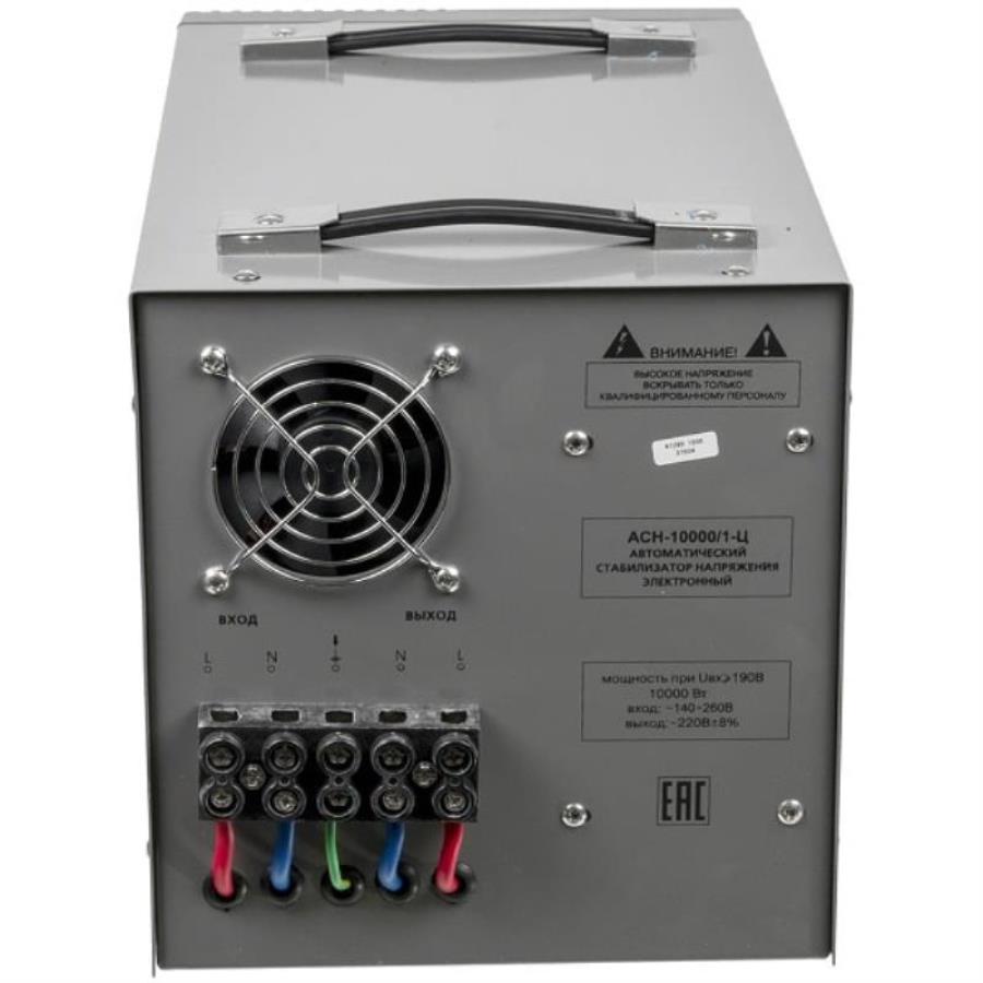 картинка Ресанта АСН-10 000/1-Ц (63/6/8) Стабилизатор напряжнния 220v от магазина Интерком-НН