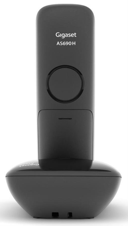 картинка Р/Телефон Dect Gigaset AS690 RUS SYS черный АОН от магазина Интерком-НН