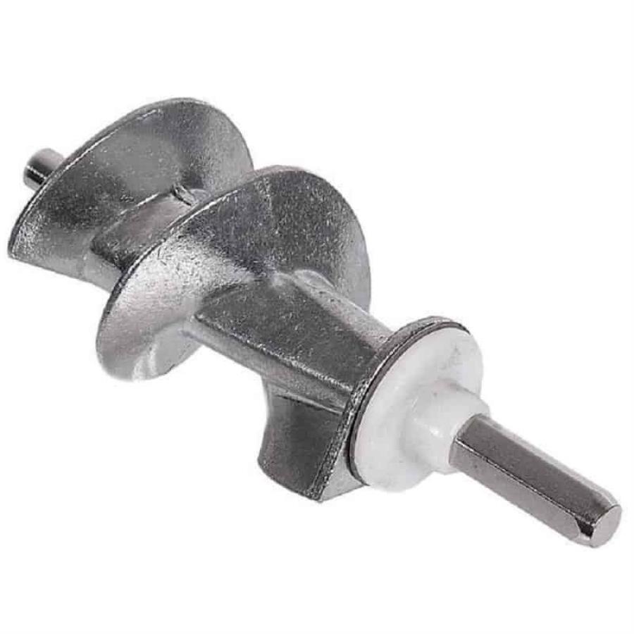 картинка Шнек в сборе MS-0694706-CH с пластиковой втулкой, короткий шток для мясорубки Moulinex, Krups от магазина Интерком-НН