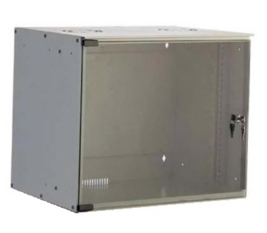 картинка Шкаф настенный 19", 9U, (530*350*462), несобранный  от магазина Интерком-НН