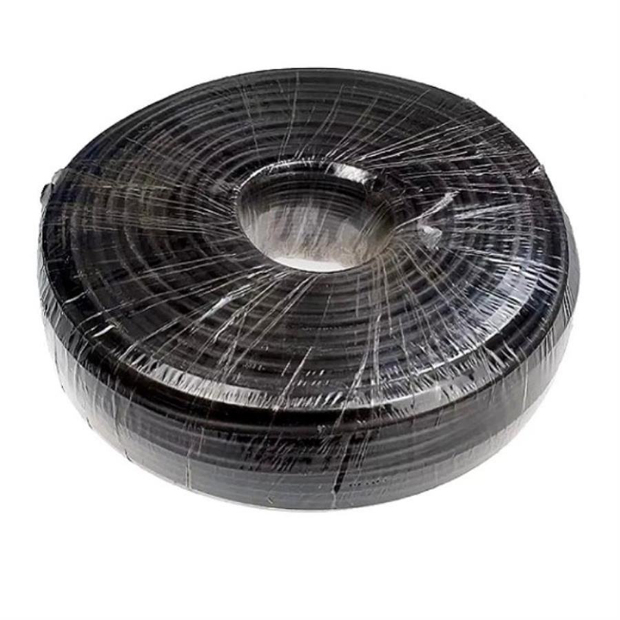 картинка Кабель коаксиальный RG-6U Netko, 75 Ом (CU, оплетка 32 нити AL), наружный, черный (100м) от магазина Интерком-НН