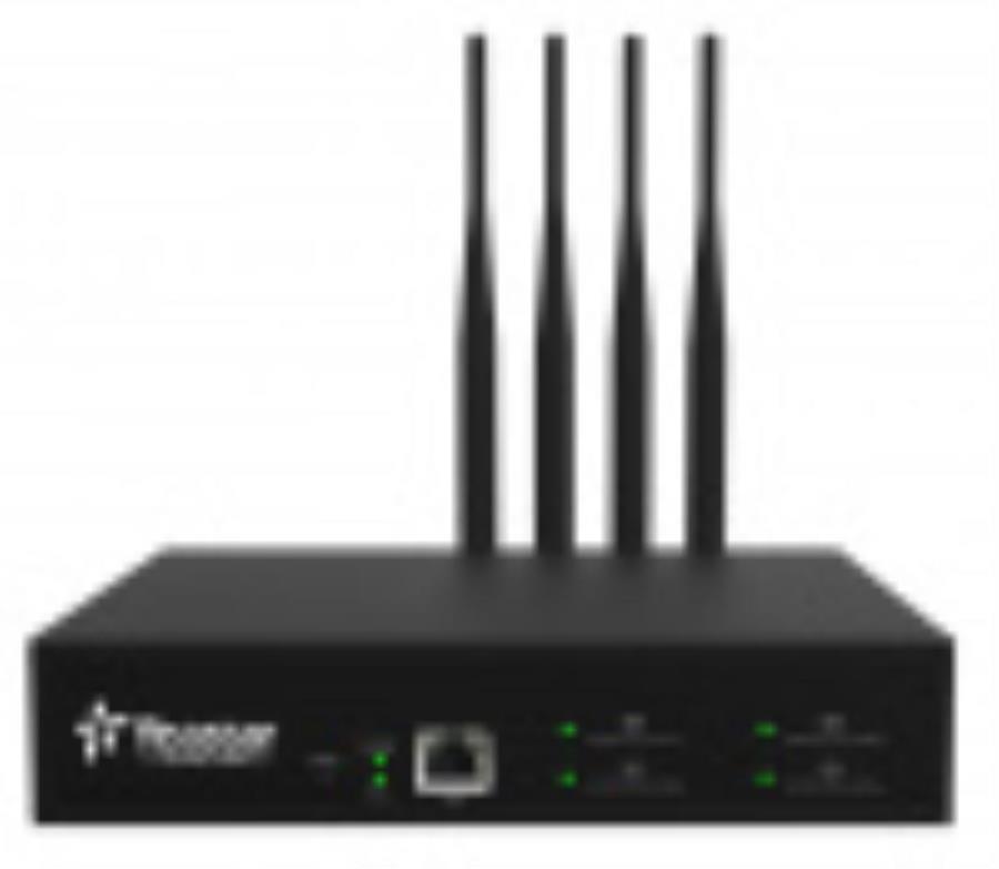 картинка Шлюз IP Yeastar TG400 черный от магазина Интерком-НН