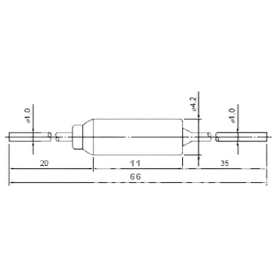 картинка Redmond 240-10A250V Термопредохранитель для мультиварок 240°C, 10А, 250V от магазина Интерком-НН