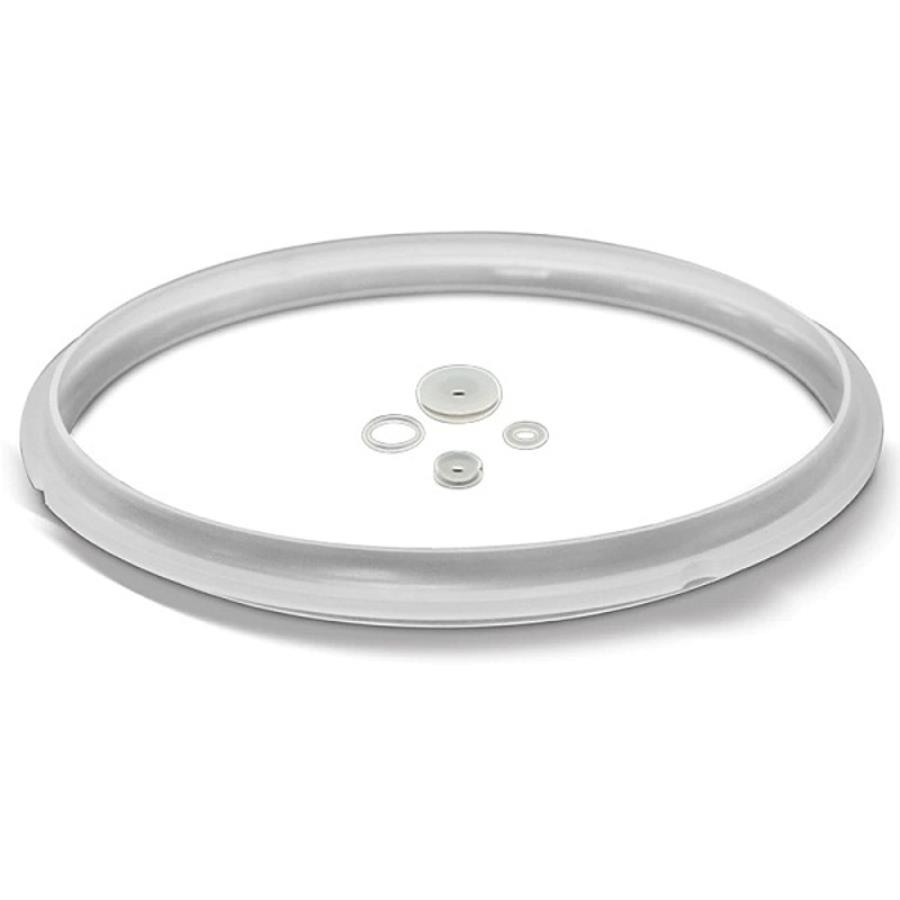 картинка Набор силиконовых уплотнителей крышки и клапанов мультиварки-скороварки объёмом 5-6 литров тип 1 от магазина Интерком-НН