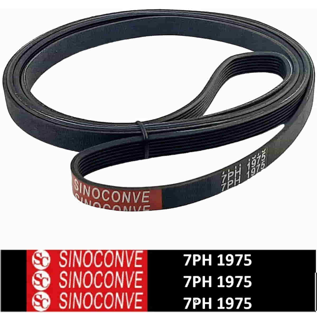 картинка Sinoconve 7PH1975 H7 ремень поликлиновый приводной для сушильных машин AEG, Electrolux, Zanussi от магазина Интерком-НН