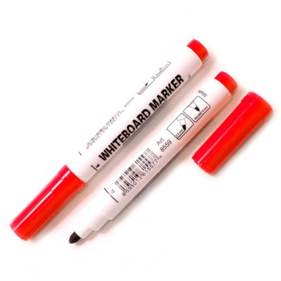 картинка Маркер для досок Berlingo, красный, пулевидный, 2мм от магазина Интерком-НН