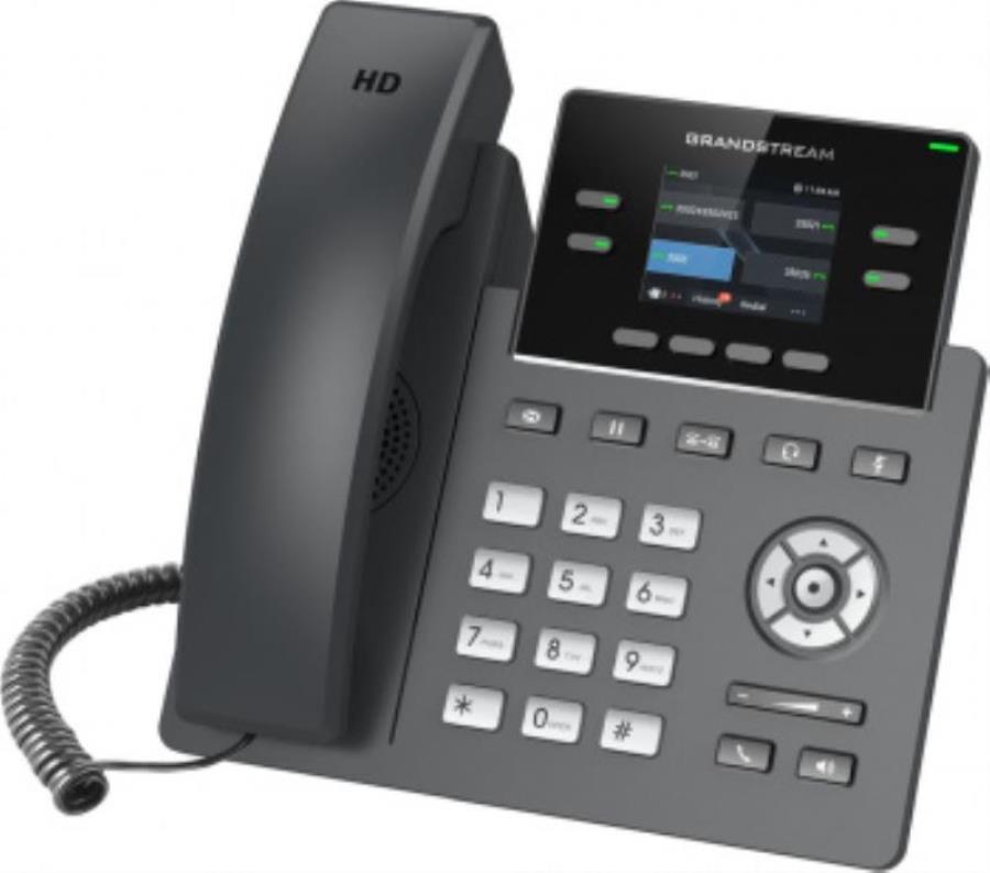 картинка Телефон IP Grandstream GRP-2612W черный от магазина Интерком-НН