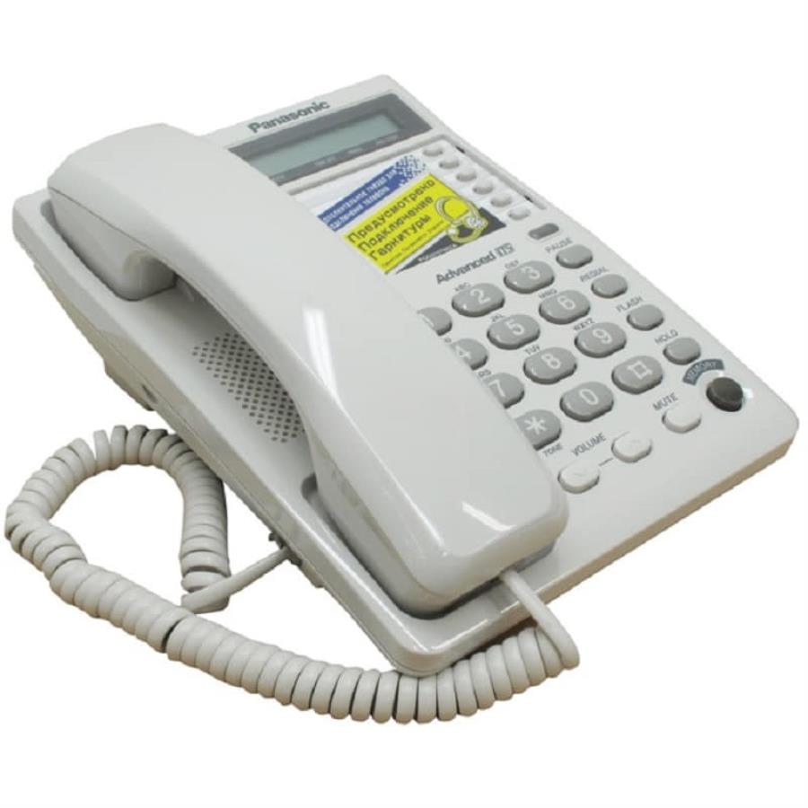 картинка Panasonic KX-TS2362RUW проводной телефон, цвет белый от магазина Интерком-НН