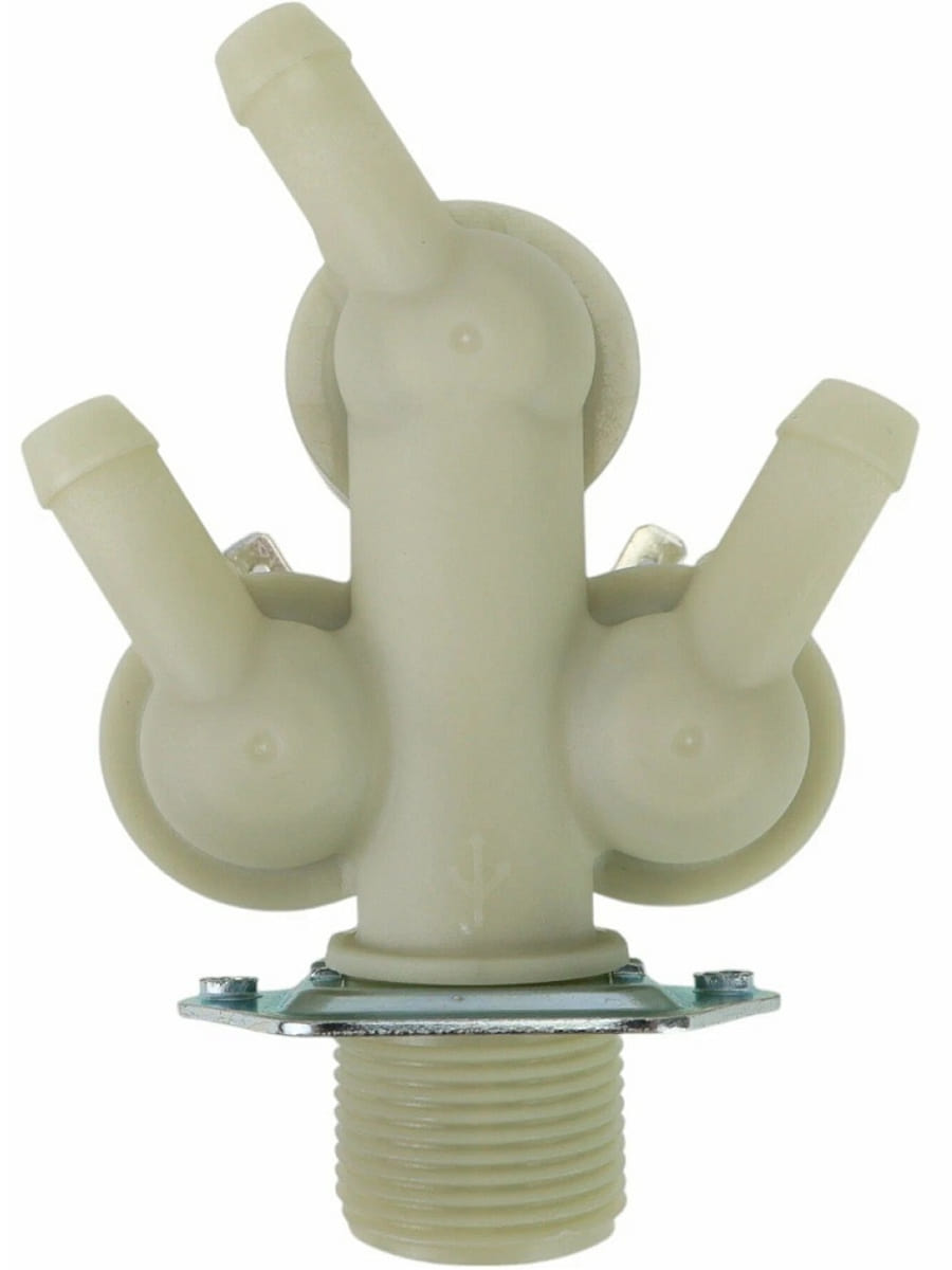 картинка Hanyu 9021069 (WV-63C) клапан электромагнитный наливной (КЭН) 3w-180 градусов для стиральной машины от магазина Интерком-НН