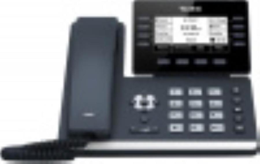 картинка Телефон SIP Yealink SIP-T53W черный (упак.:1шт) от магазина Интерком-НН