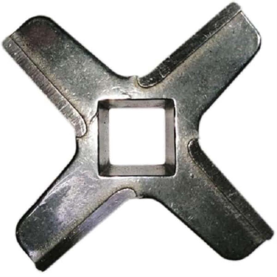 картинка Нож KW658522-CH квадрат 10,5мм, диаметр 54мм, глубина 9мм для мясорубок Kenwood MG400, MG410, MG450 от магазина Интерком-НН