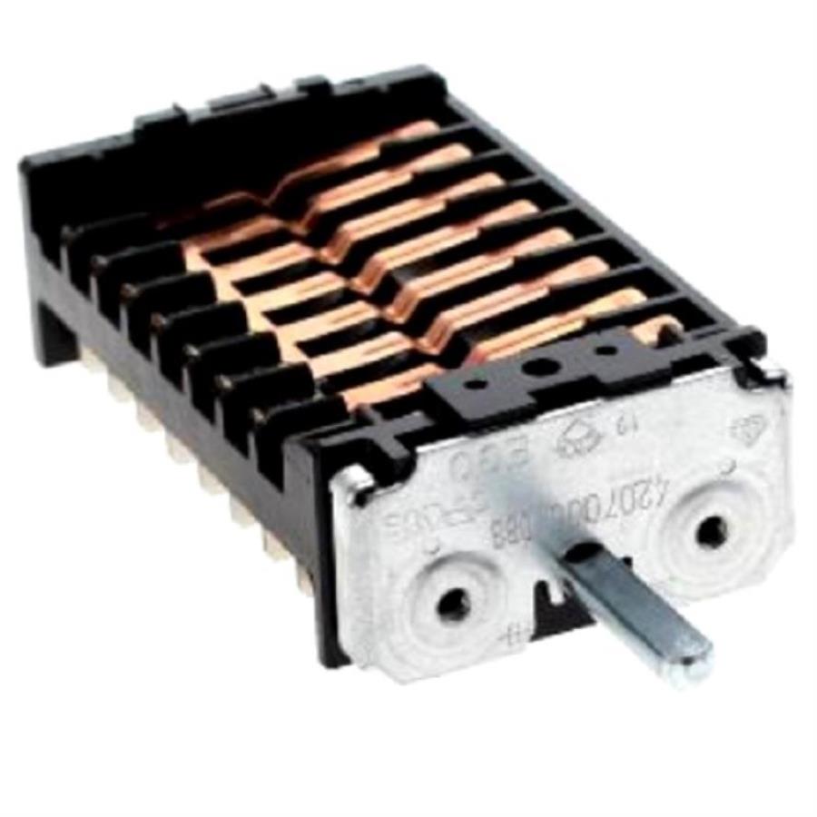 картинка EGO 42.07000.088 (480121100973, C00316613) переключатель режимов духовки 7 позиций для плиты  от магазина Интерком-НН