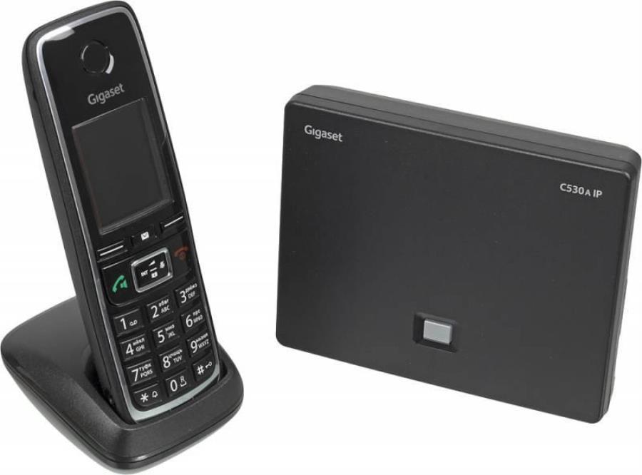 картинка Телефон IP Gigaset C530A IP SYSTEM RUS черный (S30852-H2526-S301) от магазина Интерком-НН