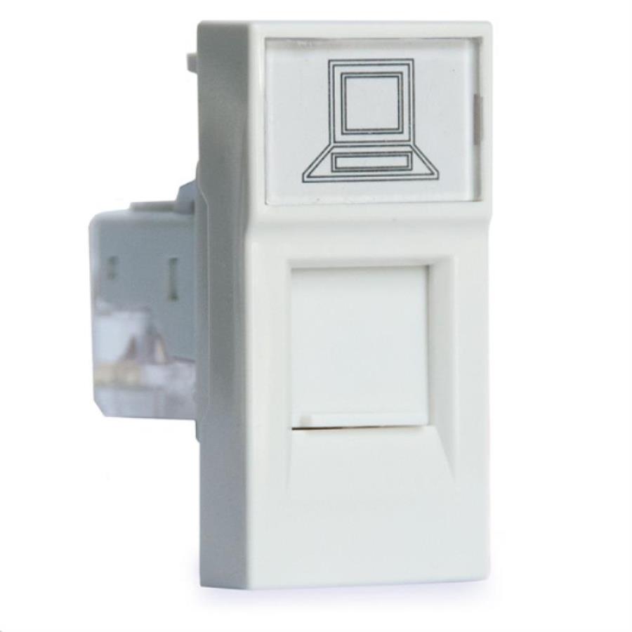 картинка IEK Праймер Розетка компьютерная RJ45 UTP категория 5e 1 модуль от магазина Интерком-НН