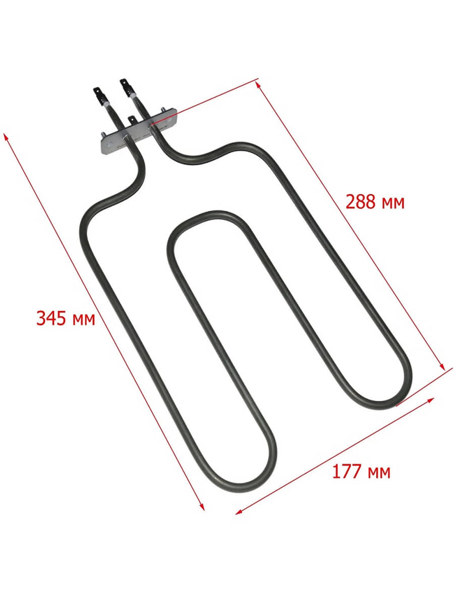 картинка Kaneta KA02-SS09124B7D Тэн духовки нижний 450W для плиты Gefest 120, 420 от магазина Интерком-НН