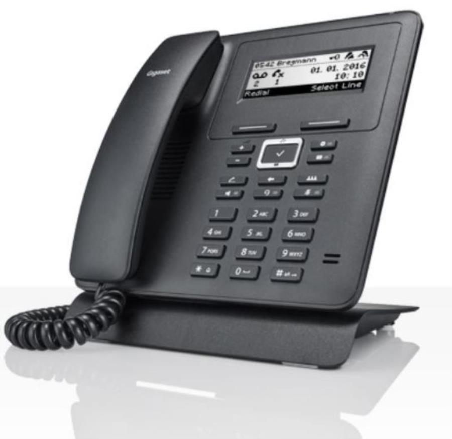 картинка Телефон IP Gigaset Maxwell Basic черный (S30853-H4002-S301) от магазина Интерком-НН