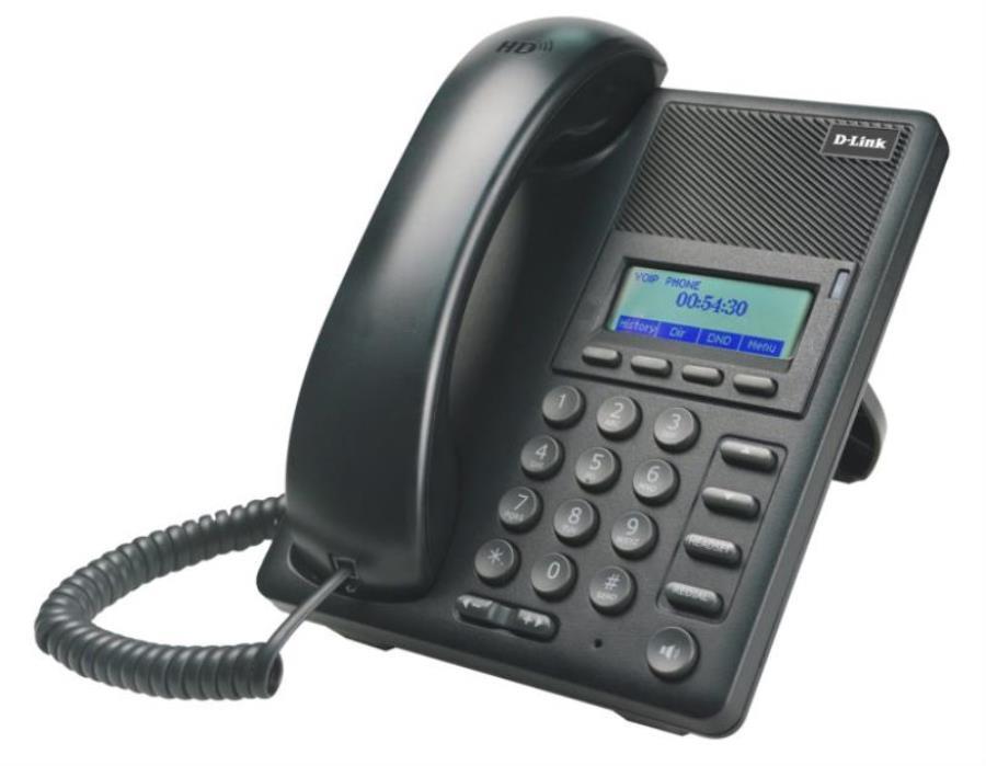 картинка Телефон IP D-Link DPH-120SE/F1 черный от магазина Интерком-НН