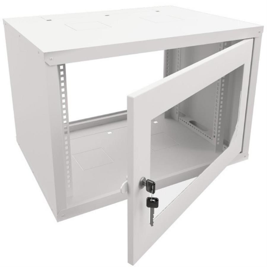 картинка Шкаф настенный 12U серия NOP2 (600х600х623), разборный, серый Netko от магазина Интерком-НН