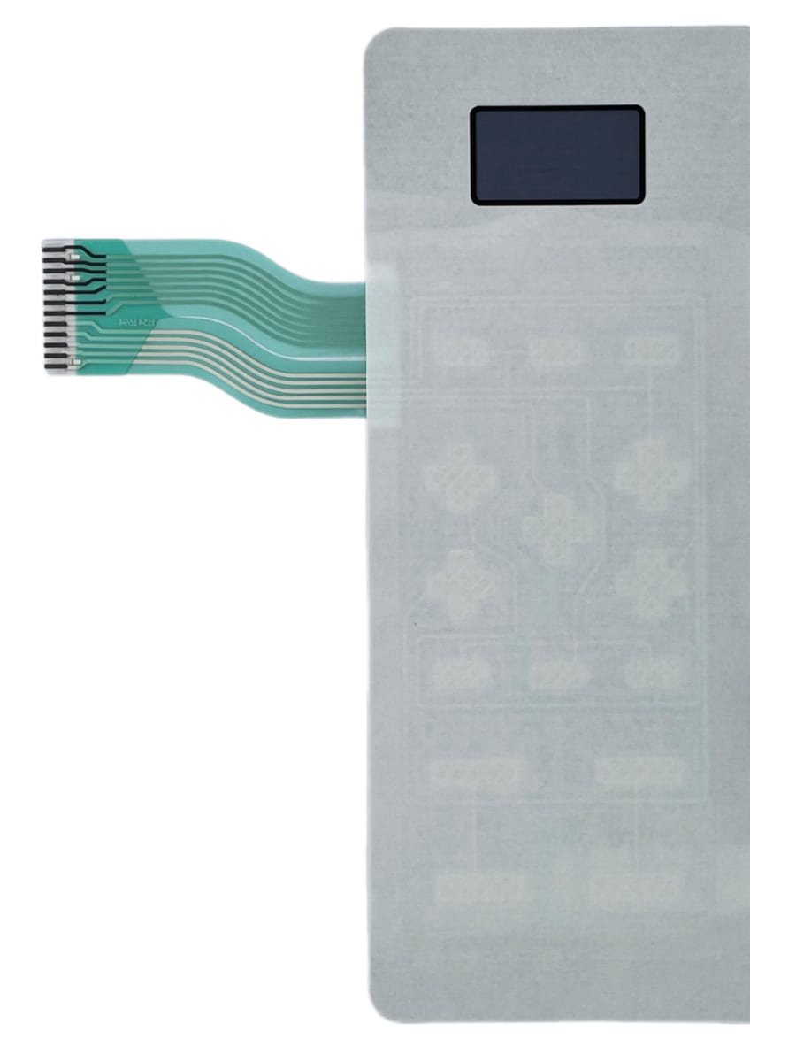 картинка LG MFM54169404 Панель управления (мембрана) для СВЧ MS2348DRB черный от магазина Интерком-НН