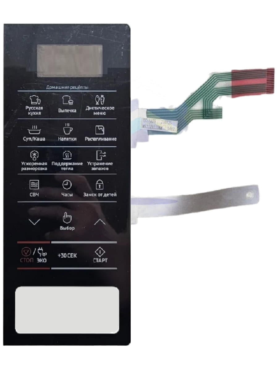 картинка Samsung DE34-00445Z Сенсорная панель управления для микроволновой печи (СВЧ) MS23J5133AK от магазина Интерком-НН
