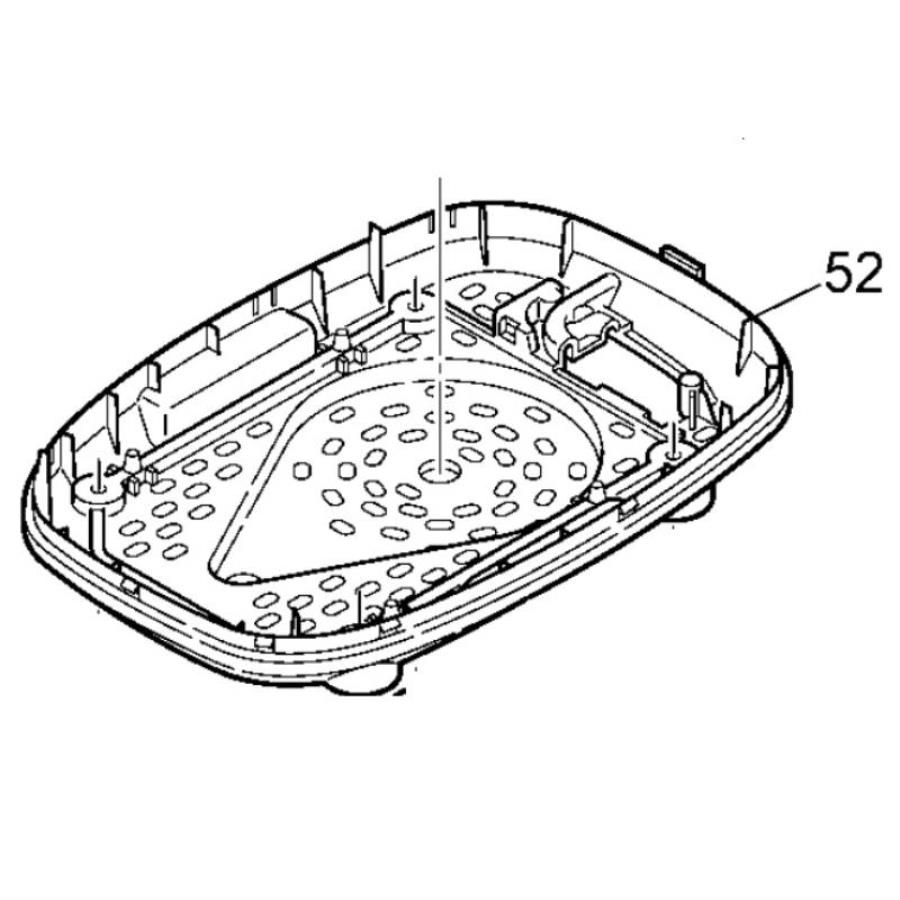 картинка Panasonic ADB02E165-K1 (Bottom frame) нижняя рама корпуса хлебопечи для SD-ZB2502, 2512, 2522 от магазина Интерком-НН