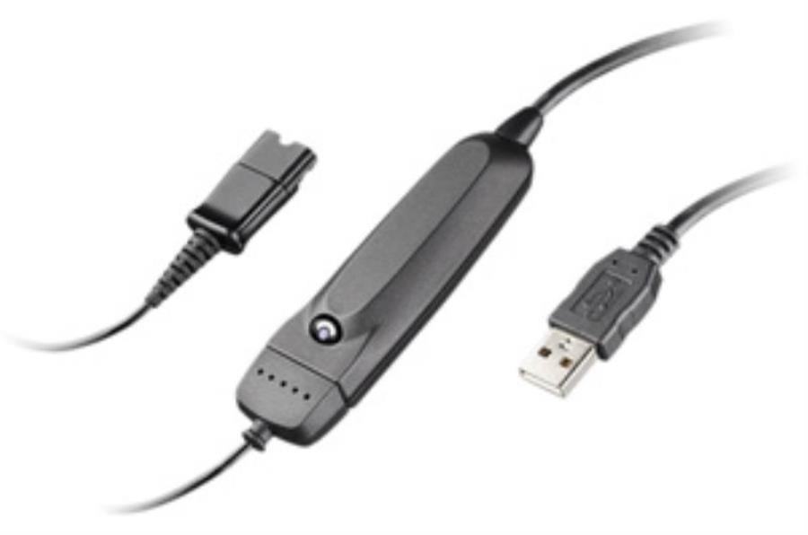 картинка PL-DA40 Адаптер USB для телефонной гарнитуры Plantronics DA40 от магазина Интерком-НН