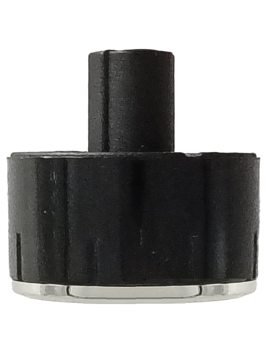 картинка Bosch 00616100 ручка управления конфорки для газовой варочной панели, цвет черный/стальной от магазина Интерком-НН