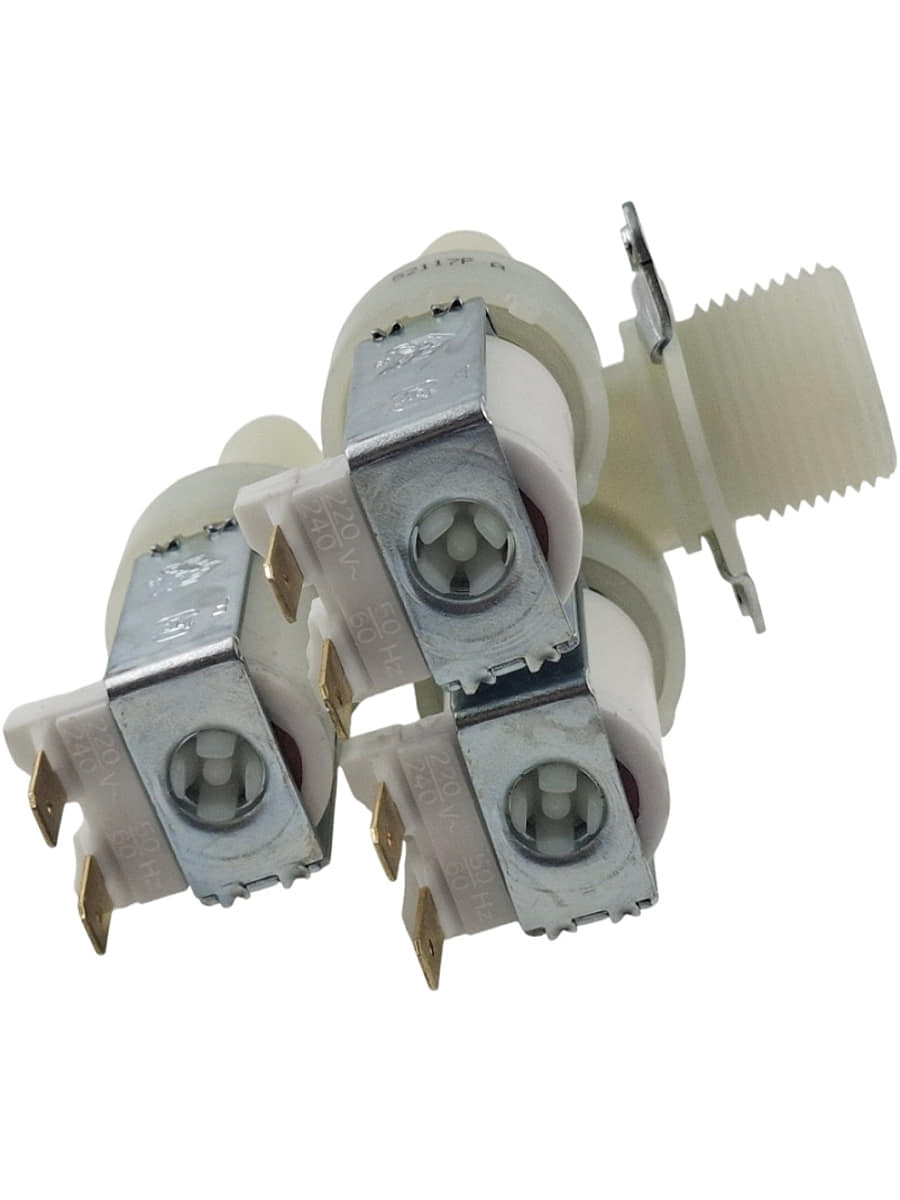 картинка Клапан электромагнитный наливной (КЭН) VAL030BO 3w-90 градусов 13.5мм для стиральной машины от магазина Интерком-НН