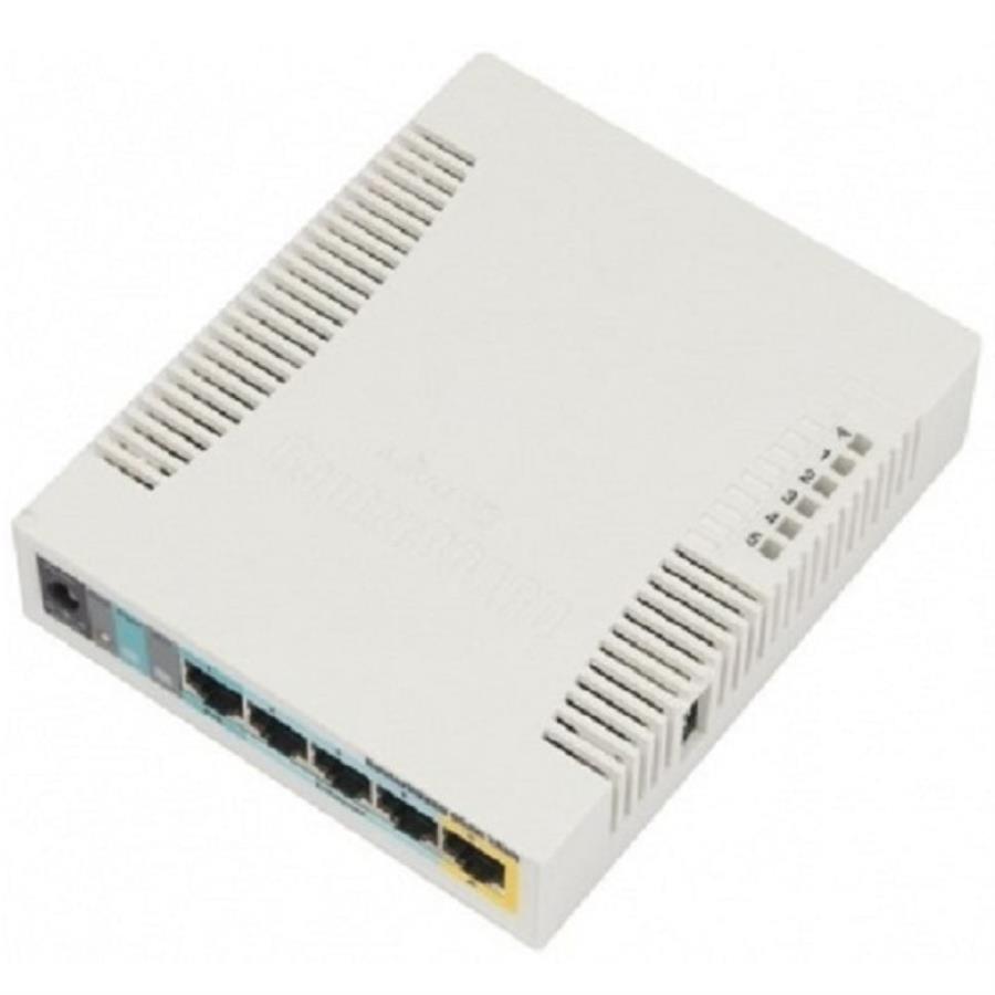 картинка Mikrotik RB951Ui-2HnD, Routerboard Wi-Fi маршрутизатор 5xport LAN WIFI Wireless Router от магазина Интерком-НН