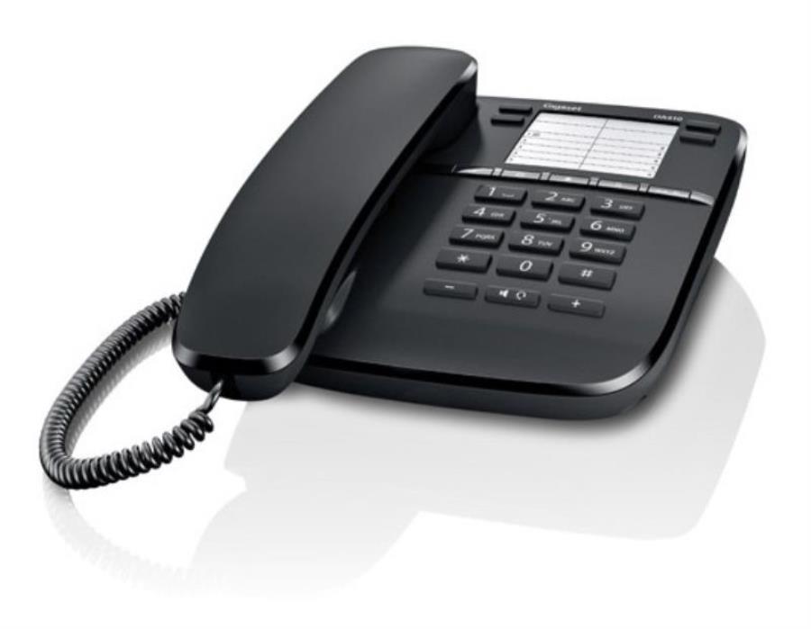 картинка Телефон проводной Gigaset DA410 RUS черный от магазина Интерком-НН