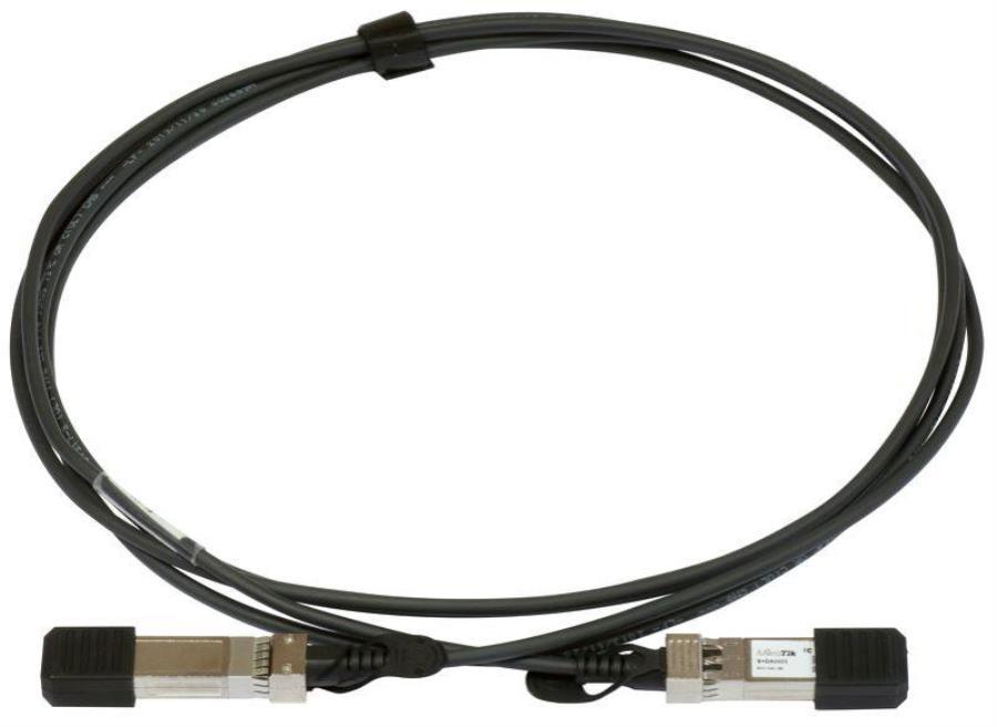 картинка Оптический патч-корд (кабельная сборка) Mikrotik SFP+1m direct attach cable от магазина Интерком-НН